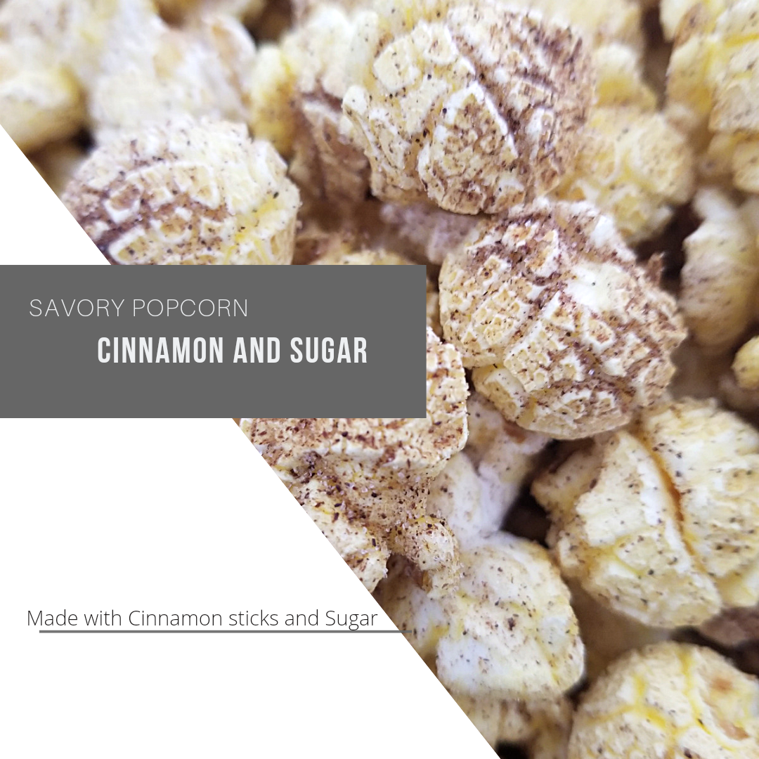 Cinnamon & Sugar Popcorn - Luxury Comfort Treats